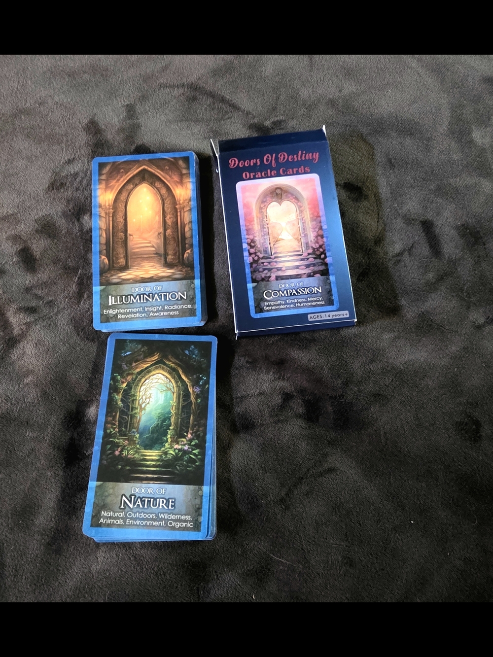 Doors of Destiny Oracle Cards - Blue Boxed Deck